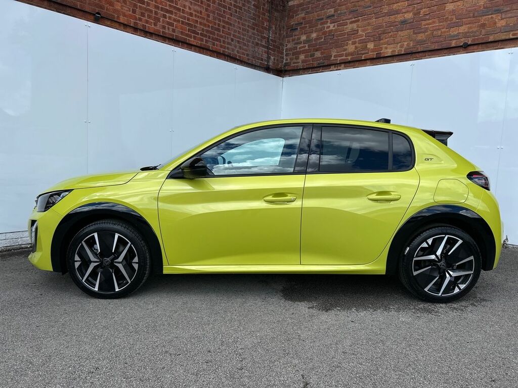 Peugeot 208 1.2 Hybrid Gt Hatchback Hybrid E-dsc6 E Yellow #6