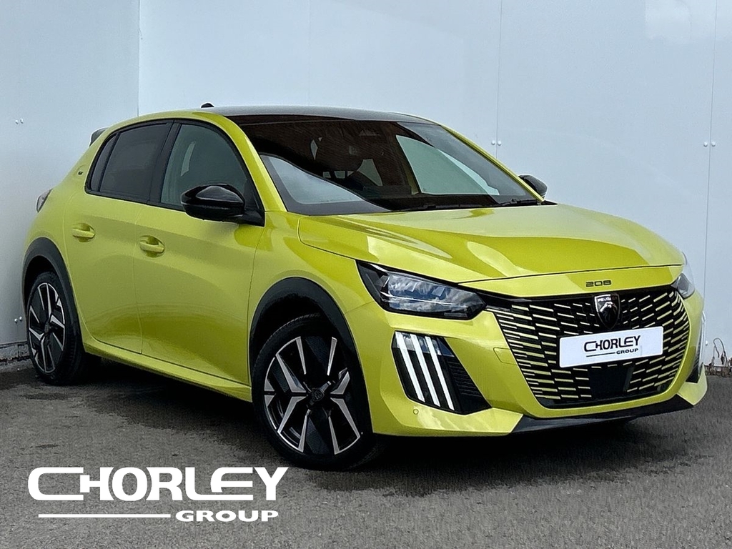 Peugeot 208 1.2 Hybrid Gt Hatchback Hybrid E-dsc6 E Yellow