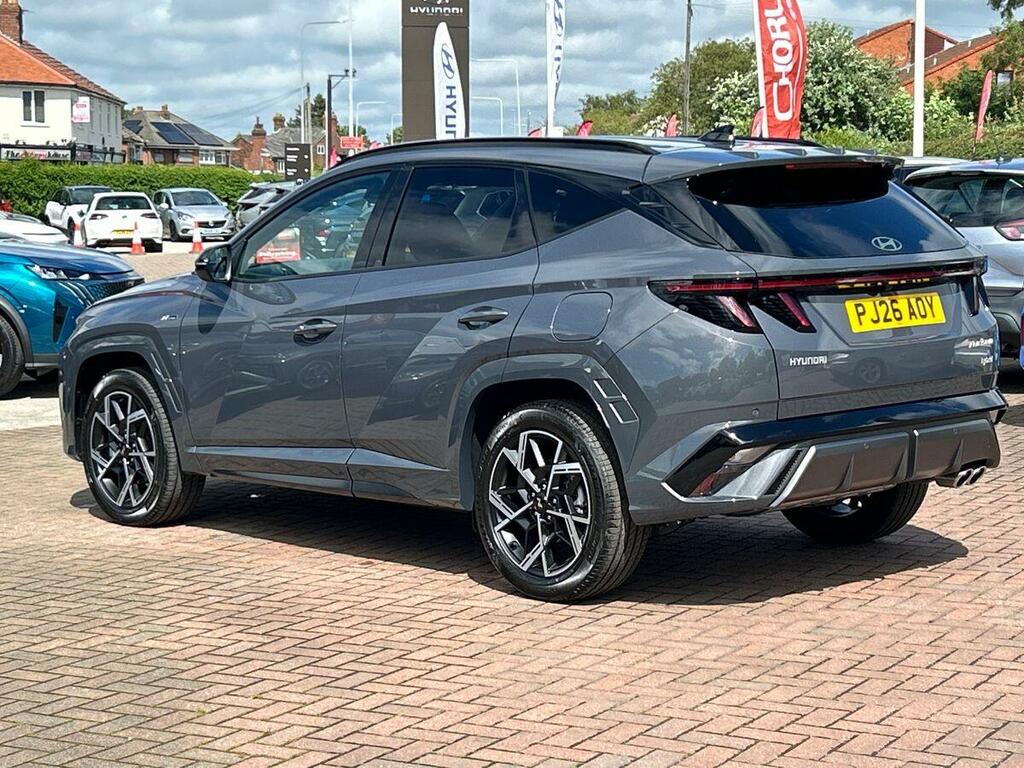 Hyundai Tucson 1.6T Hybrid N Line Edition Euro 6 Ss PJ26AOY Grey #3