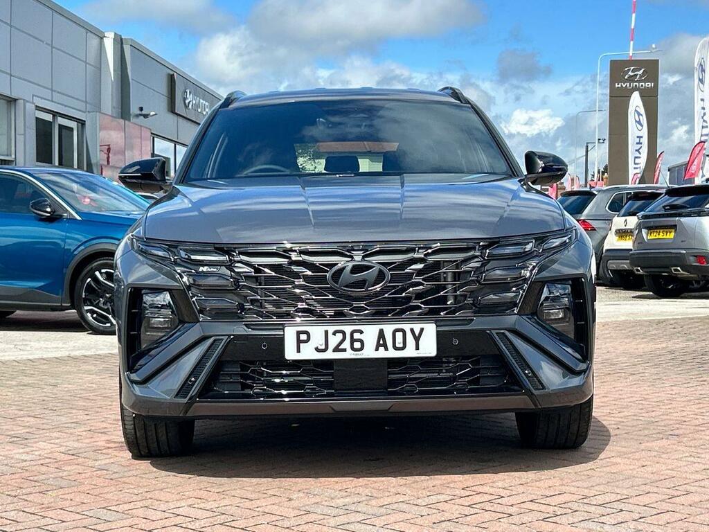 Hyundai Tucson 1.6T Hybrid N Line Edition Euro 6 Ss PJ26AOY Grey #4