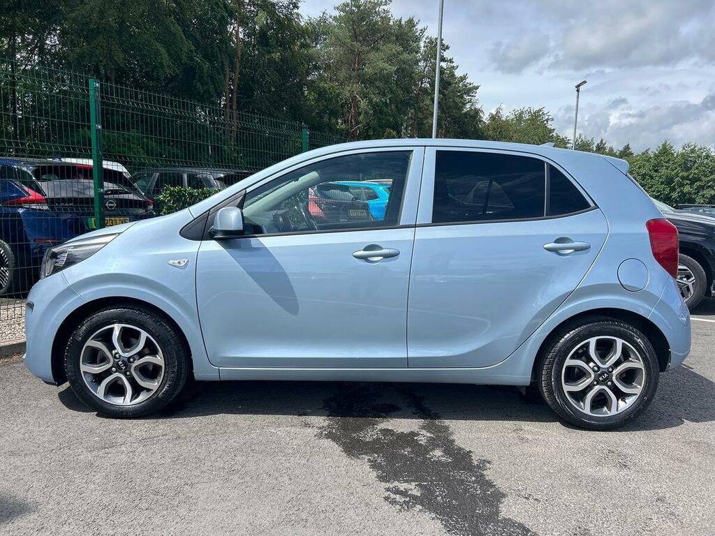 Kia Picanto 1.0 Wave Hatchback Euro 6 66 Bh MT19ZFZ Blue #6