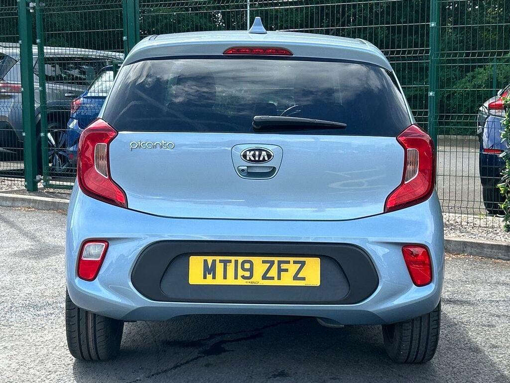 Kia Picanto 1.0 Wave Hatchback Euro 6 66 Bh MT19ZFZ Blue #5