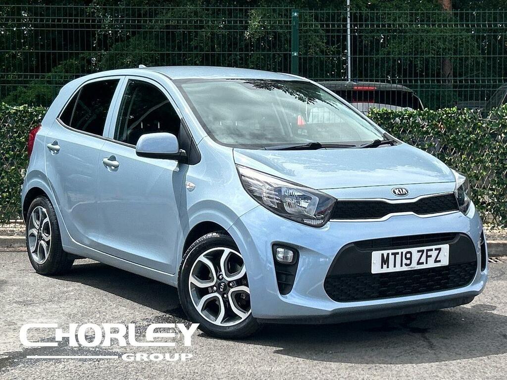 Kia Picanto 1.0 Wave Hatchback Euro 6 66 Bh MT19ZFZ Blue