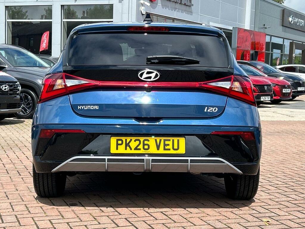 Hyundai I20 1.0 T-gdi Black Line Hatchback Dct Euro PK26VEU Blue #5