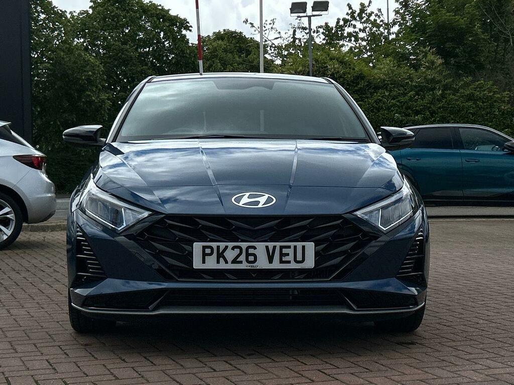 Hyundai I20 1.0 T-gdi Black Line Hatchback Dct Euro PK26VEU Blue #4