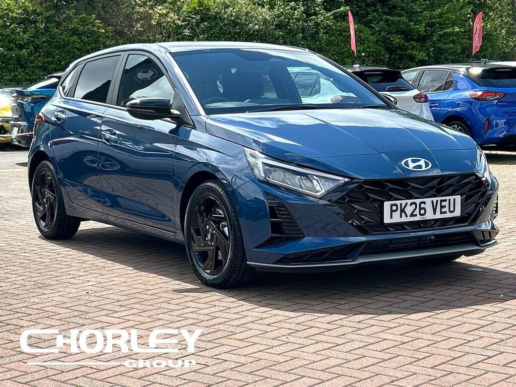Hyundai I20 1.0 T-gdi Black Line Hatchback Dct Euro Blue