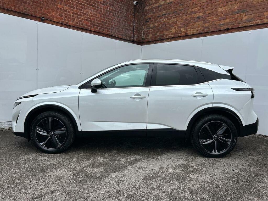 Nissan Qashqai 1.3 Dig-t Mhev Tekna Suv Hybrid Xtron E OW25TZC White #6