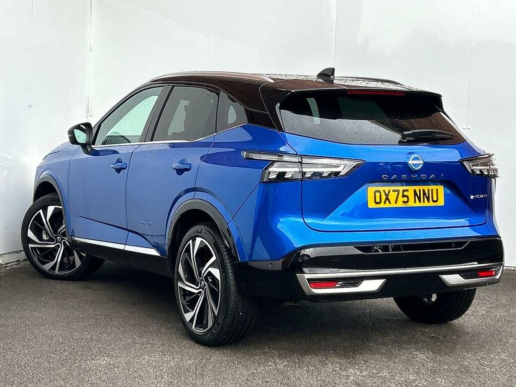 Nissan Qashqai 1.5 H E-power Tekna Suv Hybrid Eu OX75NNU Blue #3