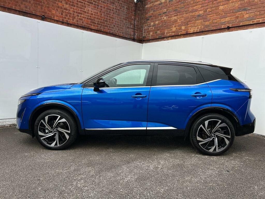 Nissan Qashqai 1.5 H E-power Tekna Suv Hybrid Eu OX75NNU Blue #6