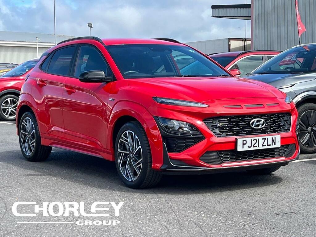 Hyundai Kona 1.0 T-gdi Mhev N Line Suv Hybrid Red