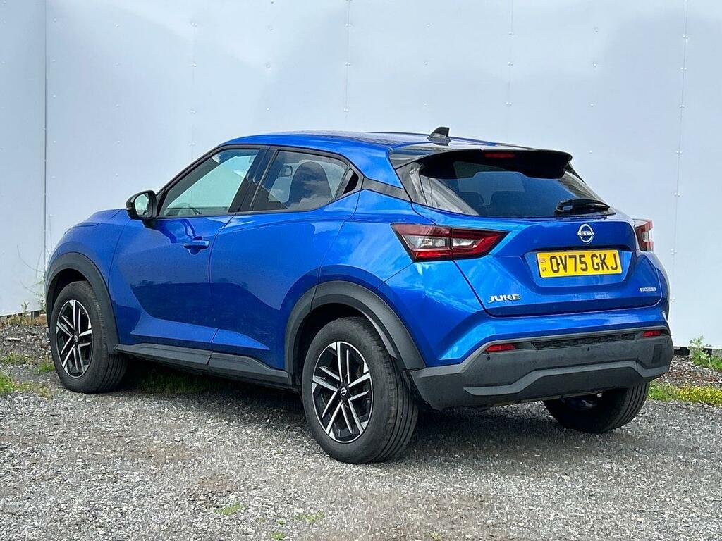 Nissan Juke 1.6 N-connecta Suv Hybrid Euro 6 OV75GKJ Blue #3
