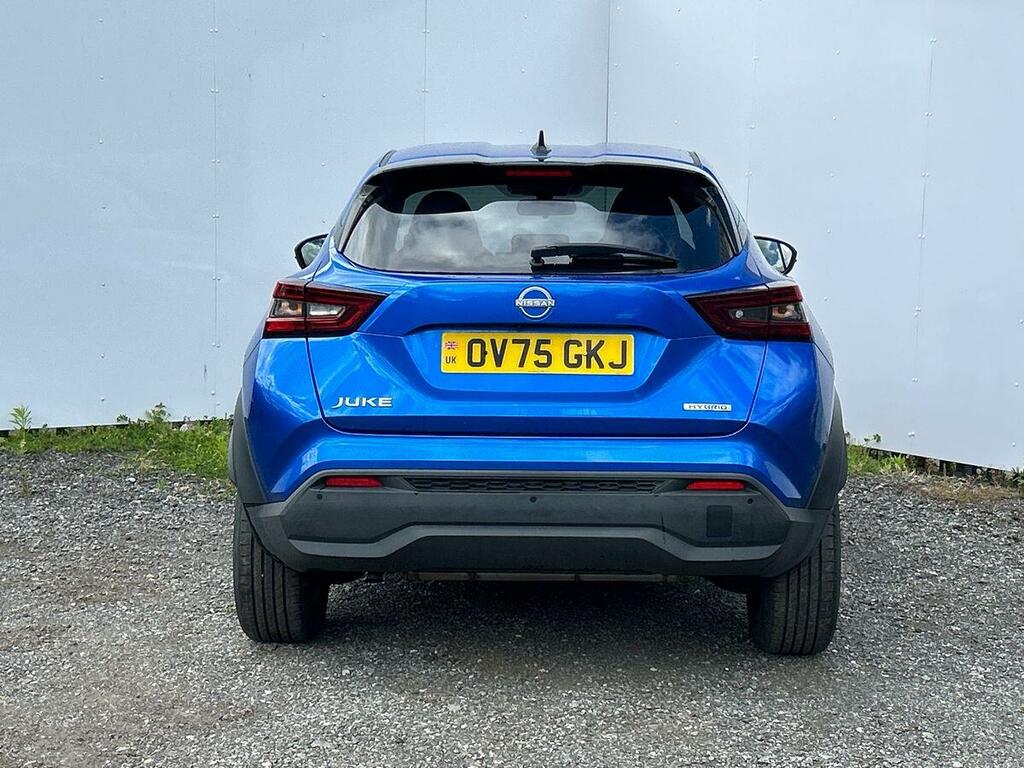Nissan Juke 1.6 N-connecta Suv Hybrid Euro 6 OV75GKJ Blue #5