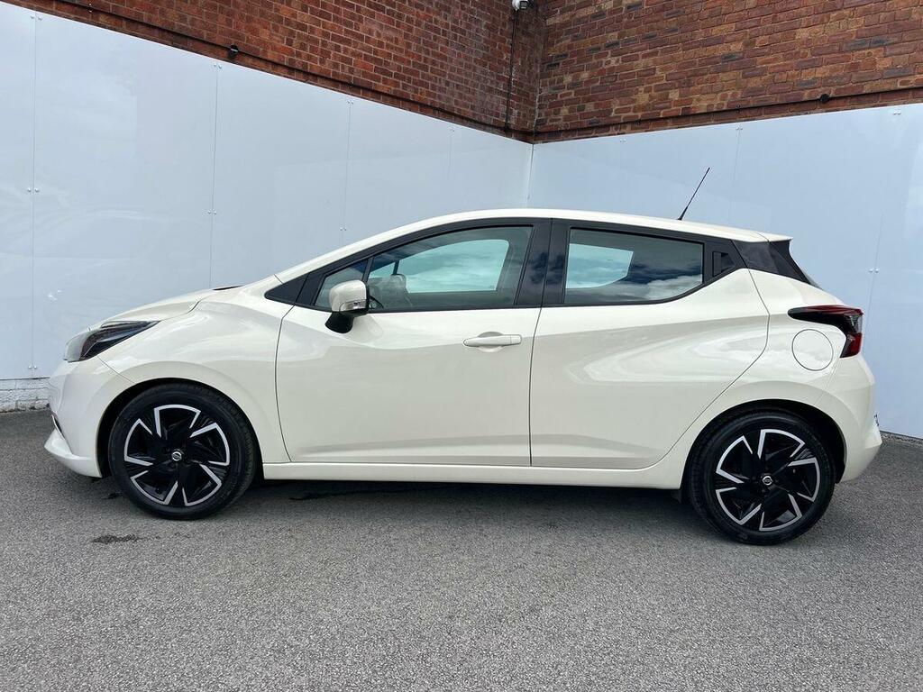 Nissan Micra 1.0 Ig-t Acenta Hatchback Xtron Euro 6 PL71KRO White #6