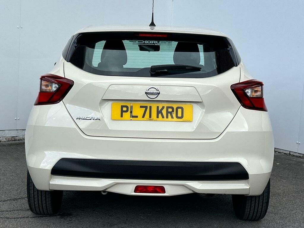 Nissan Micra 1.0 Ig-t Acenta Hatchback Xtron Euro 6 PL71KRO White #5
