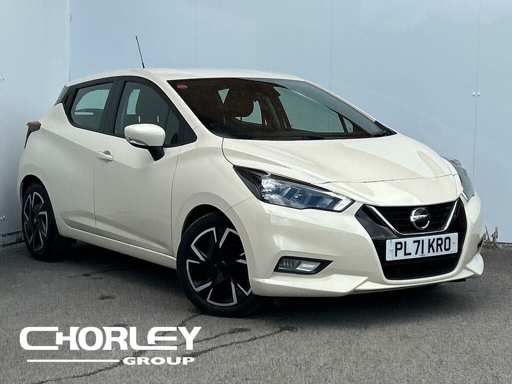 Nissan Micra 1.0 Ig-t Acenta Hatchback Xtron Euro 6 White
