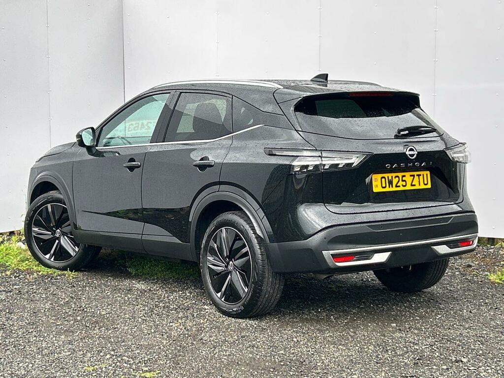Nissan Qashqai 1.3 Dig-t Mhev Tekna Suv Hybrid Xtron E OW25ZTU Black #3