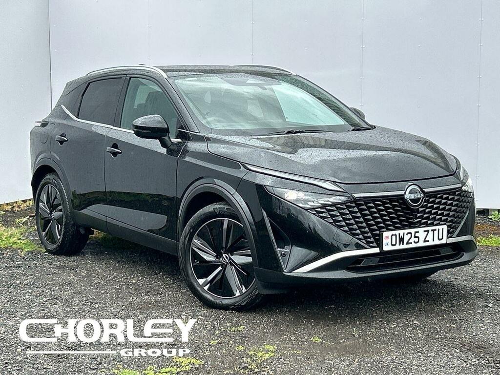 Nissan Qashqai 1.3 Dig-t Mhev Tekna Suv Hybrid Xtron E Black