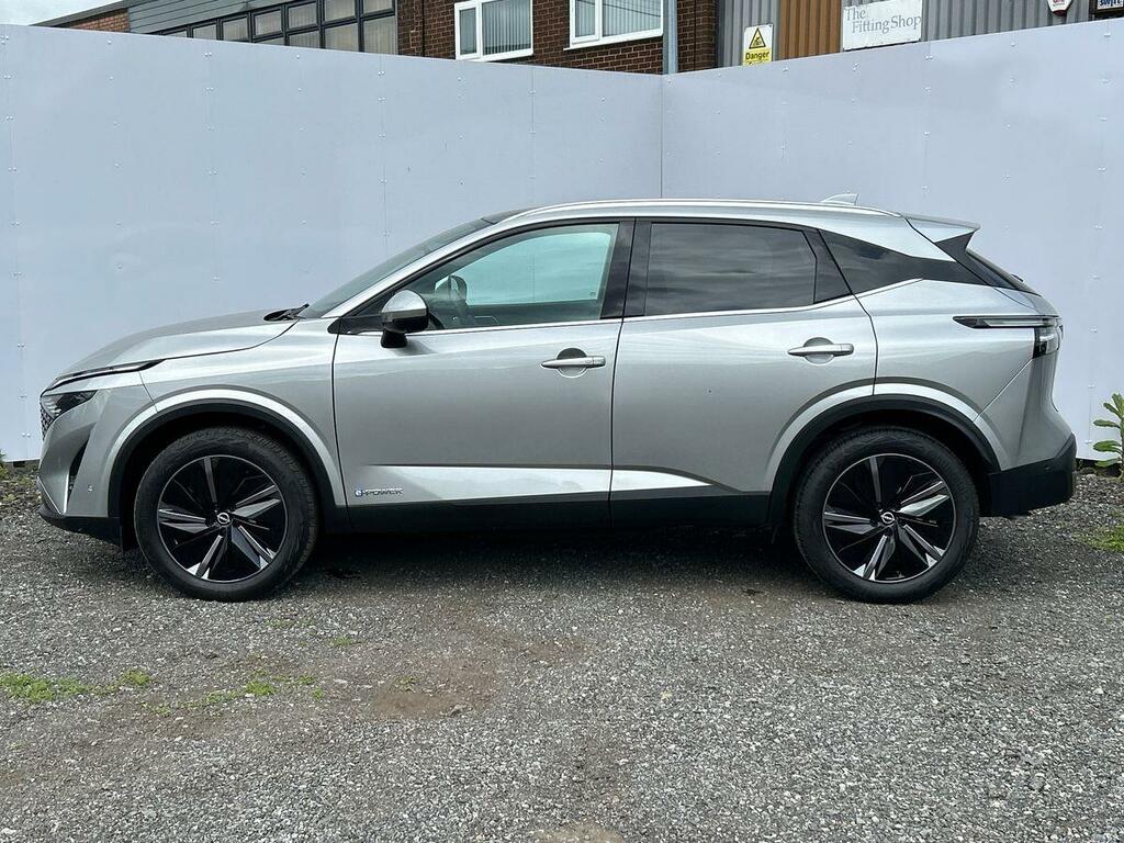 Nissan Qashqai 1.5 H E-power Tekna Suv Hybrid Eur OE25LXT Silver #6