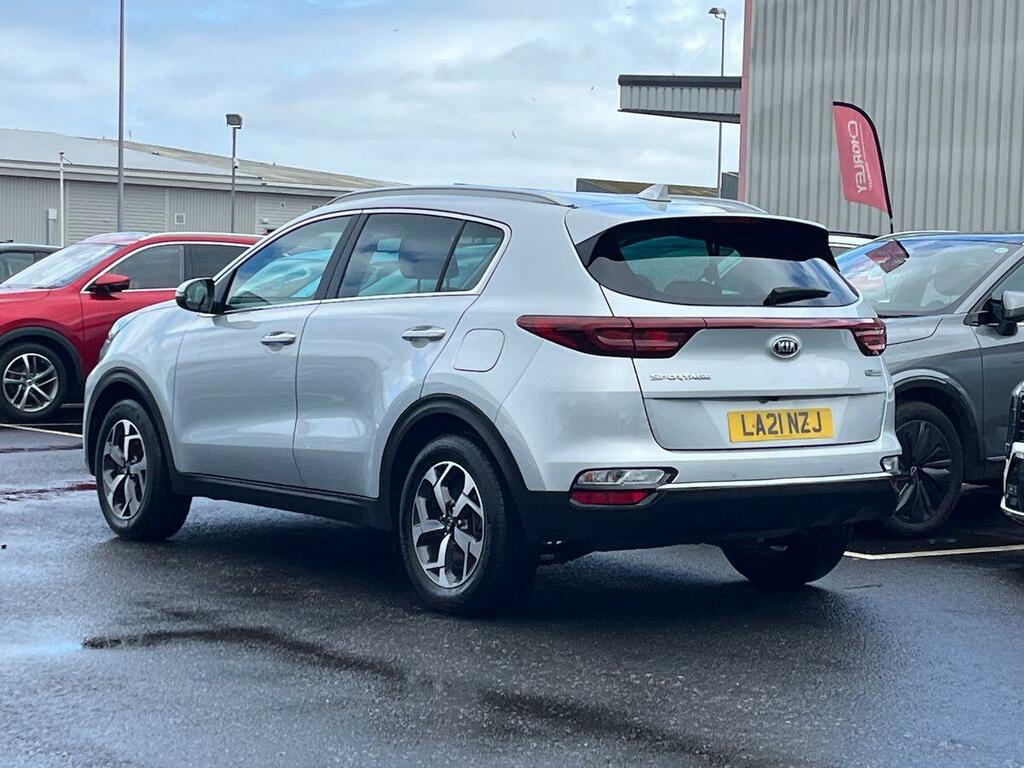 Kia Sportage 1.6 Crdi Mhev 2 Suv Hybrid Dct Euro 6 LA21NZJ Silver #3
