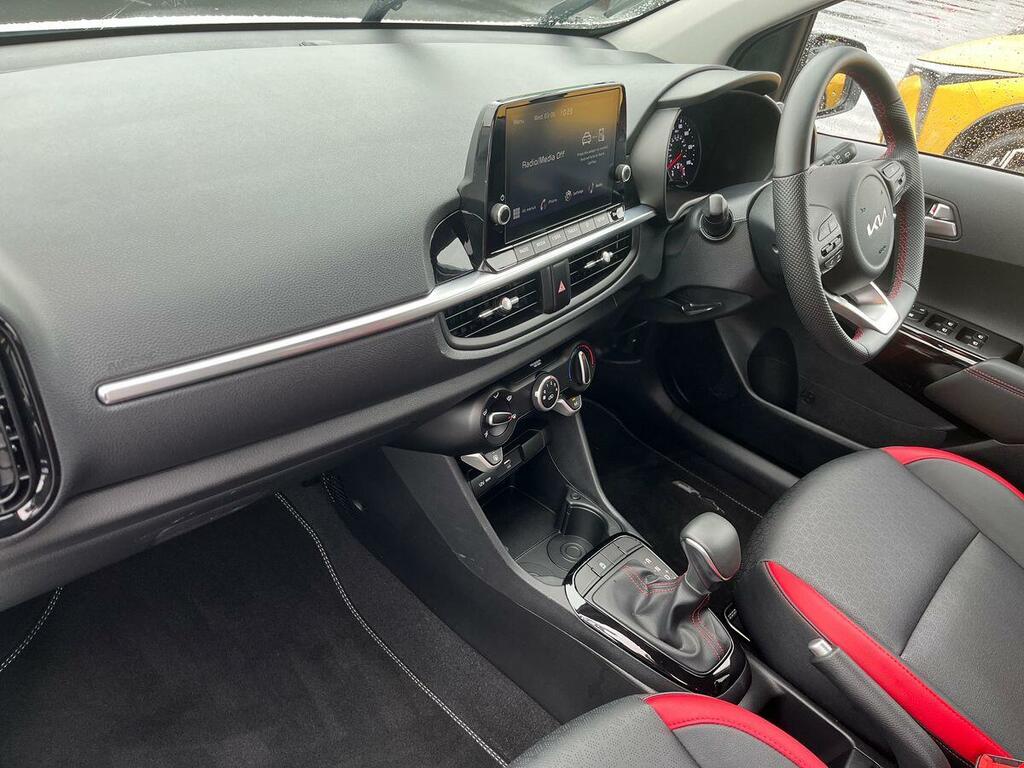 Kia Picanto 1.0 Dpi Gt-line Hatchback Amt Euro 6 S PF23LSZ White #2