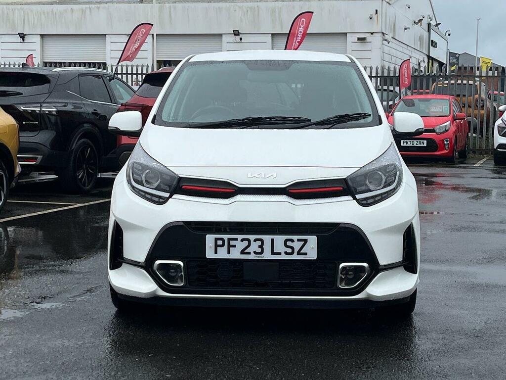 Kia Picanto 1.0 Dpi Gt-line Hatchback Amt Euro 6 S PF23LSZ White #4