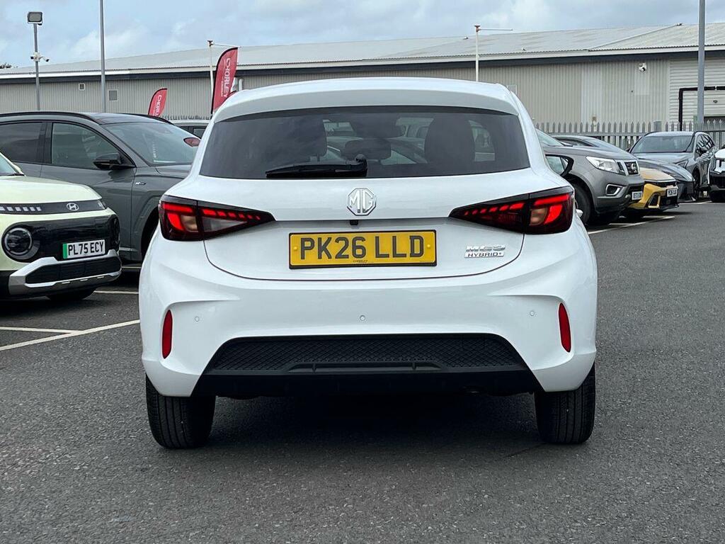 MG MG3 1.5 Hybrid Trophy Euro 6 Ss PK26LLD White #5