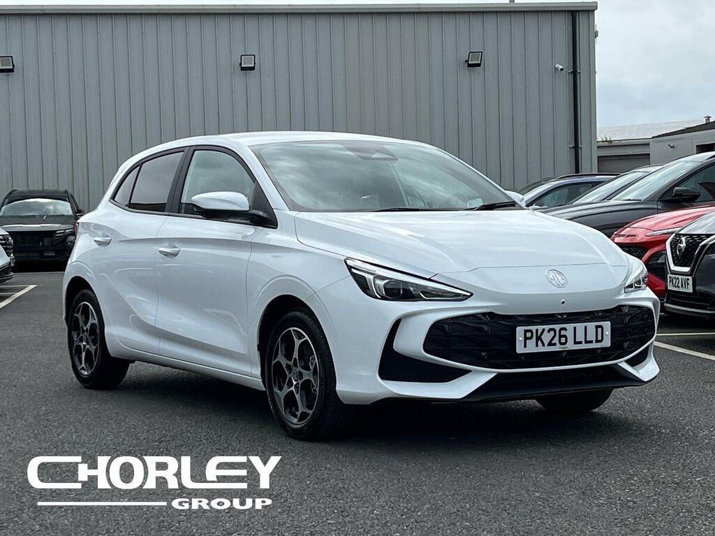 MG MG3 1.5 Hybrid Trophy Euro 6 Ss White