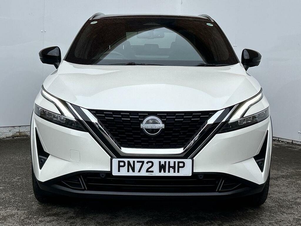 Nissan Qashqai 1.3 Dig-t Mhev Tekna Suv Hybrid Xtron E PN72WHP White #4