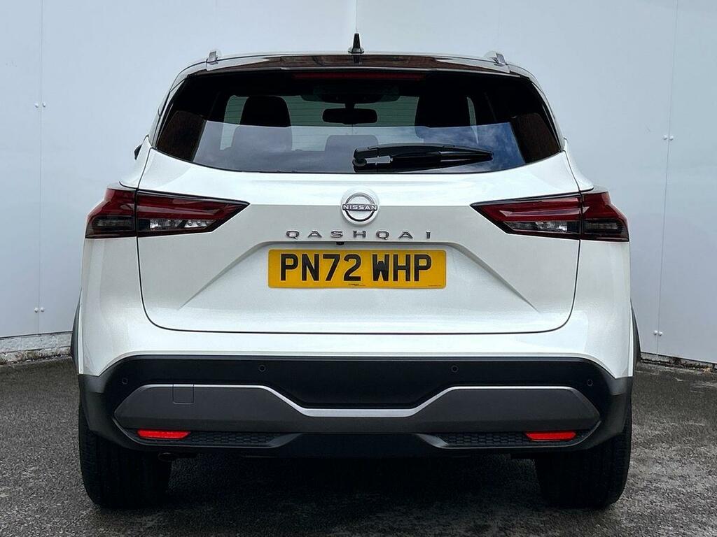Nissan Qashqai 1.3 Dig-t Mhev Tekna Suv Hybrid Xtron E PN72WHP White #5