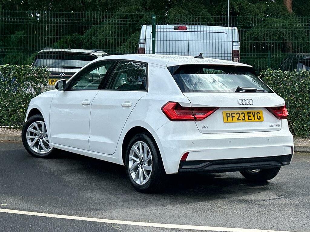 Audi A1 1.0 Tfsi 25 Sport Sportback Euro PF23EYG White #3