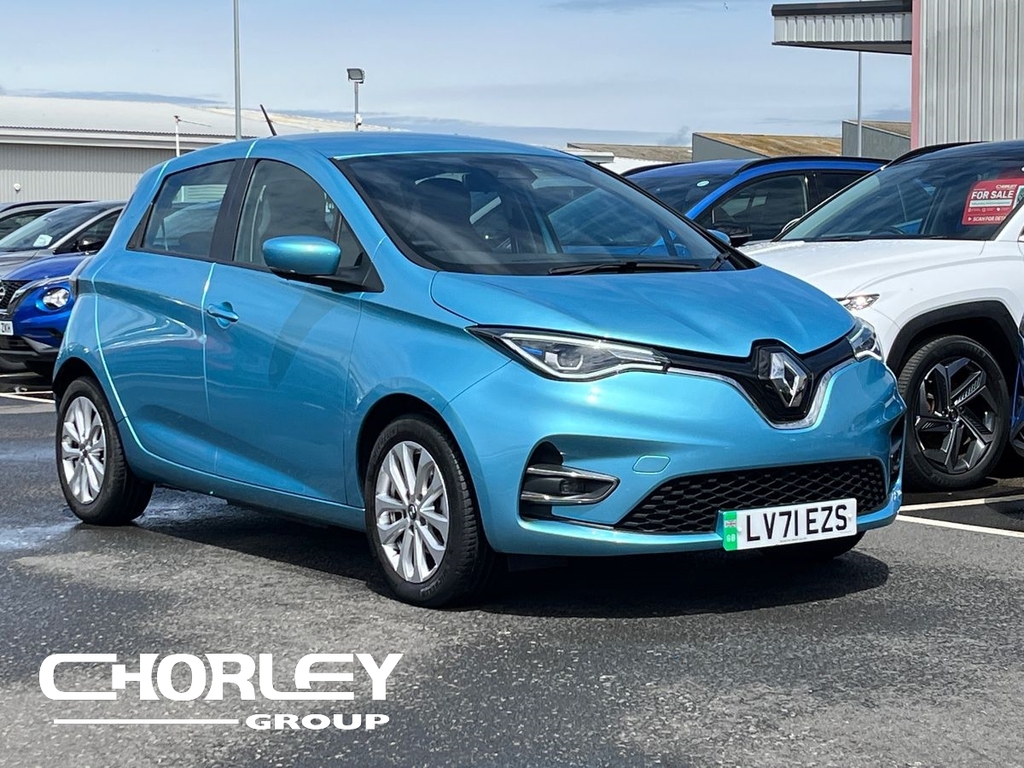 Renault Zoe R135 Ev50 52Kwh Iconic Hatchback Blue