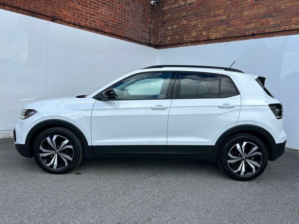 Volkswagen T-Cross 1.0 Tsi Black Edition Suv Euro 6 PF72UOX White #6