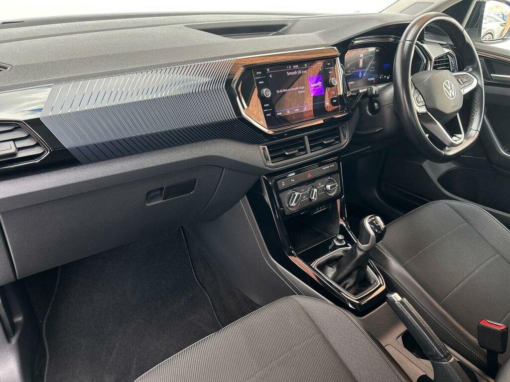 Volkswagen T-Cross 1.0 Tsi Black Edition Suv Euro 6 PF72UOX White #2