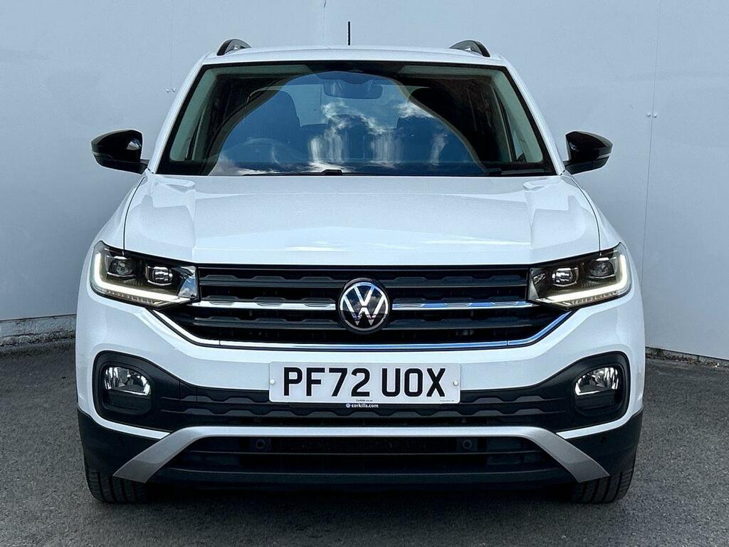 Volkswagen T-Cross 1.0 Tsi Black Edition Suv Euro 6 PF72UOX White #4