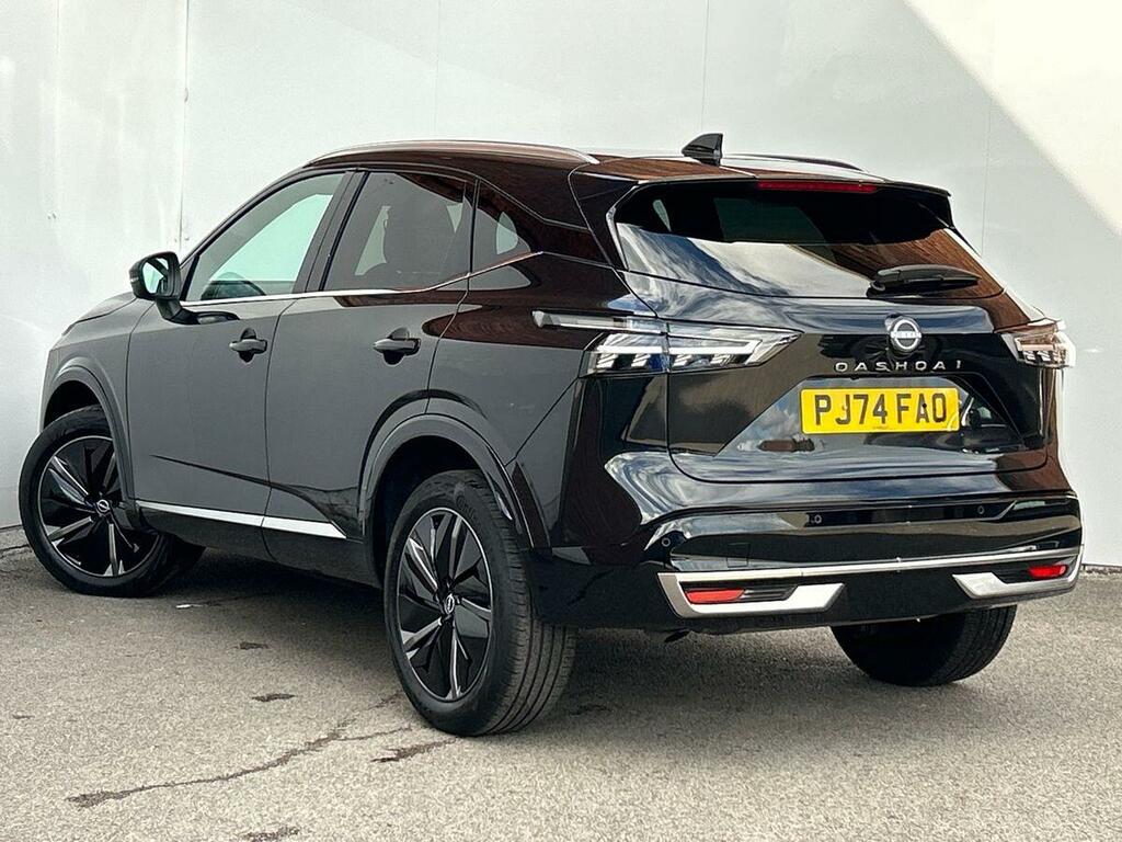 Nissan Qashqai 1.3 Dig-t Mhev Tekna Suv Hybrid PJ74FAO Black #3