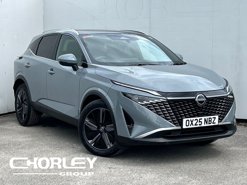 Nissan Qashqai 1.3 Dig-t Mhev Tekna Suv Hybrid Xtron E Grey