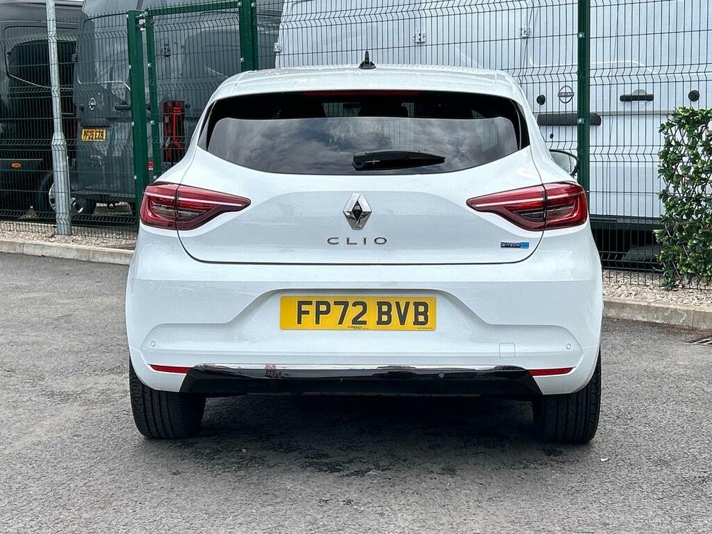 Renault Clio 1.6 E-tech Techno Hatchback Hybrid FP72BVB White #5