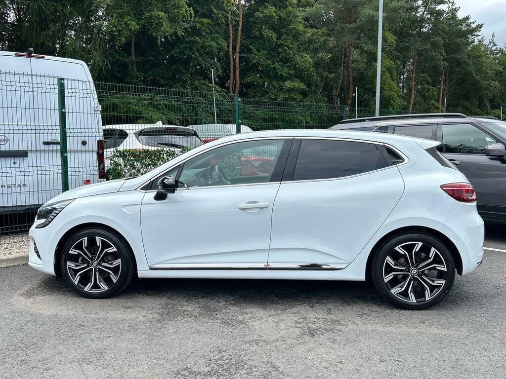 Renault Clio 1.6 E-tech Techno Hatchback Hybrid FP72BVB White #6