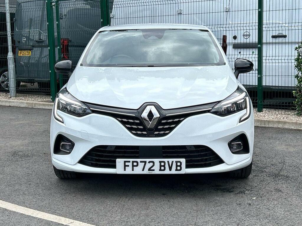 Renault Clio 1.6 E-tech Techno Hatchback Hybrid FP72BVB White #4