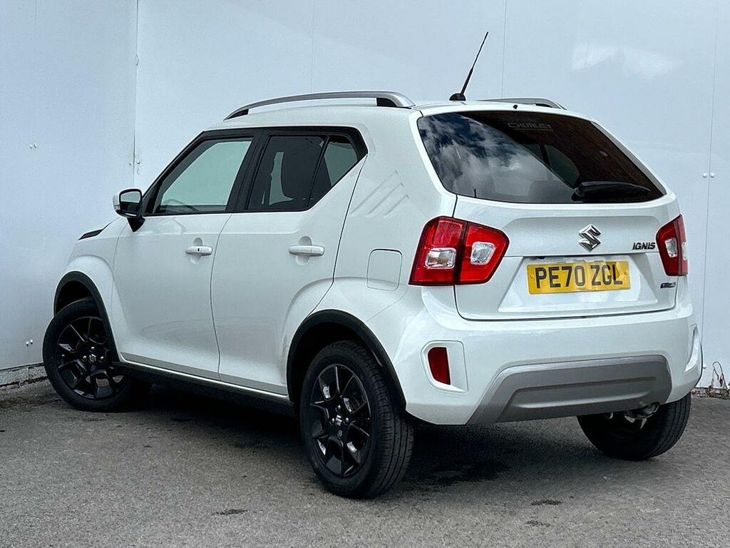Suzuki Ignis 1.2 Dualjet Mhev Sz5 Hatchback Hybrid M PE70ZGL White #3