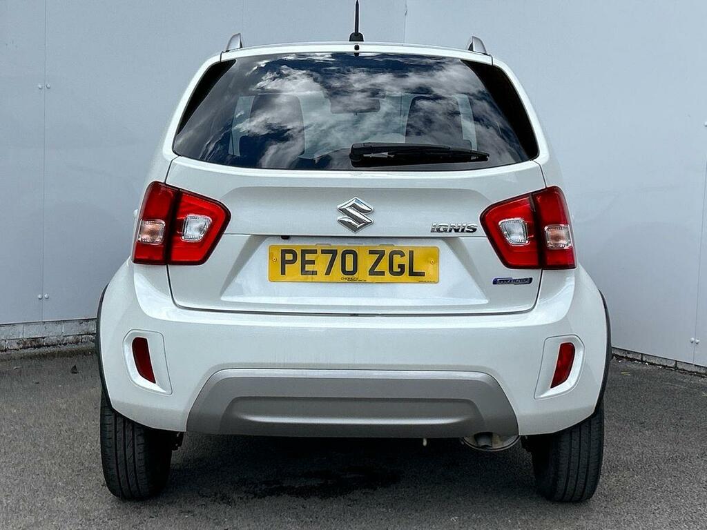 Suzuki Ignis 1.2 Dualjet Mhev Sz5 Hatchback Hybrid M PE70ZGL White #5