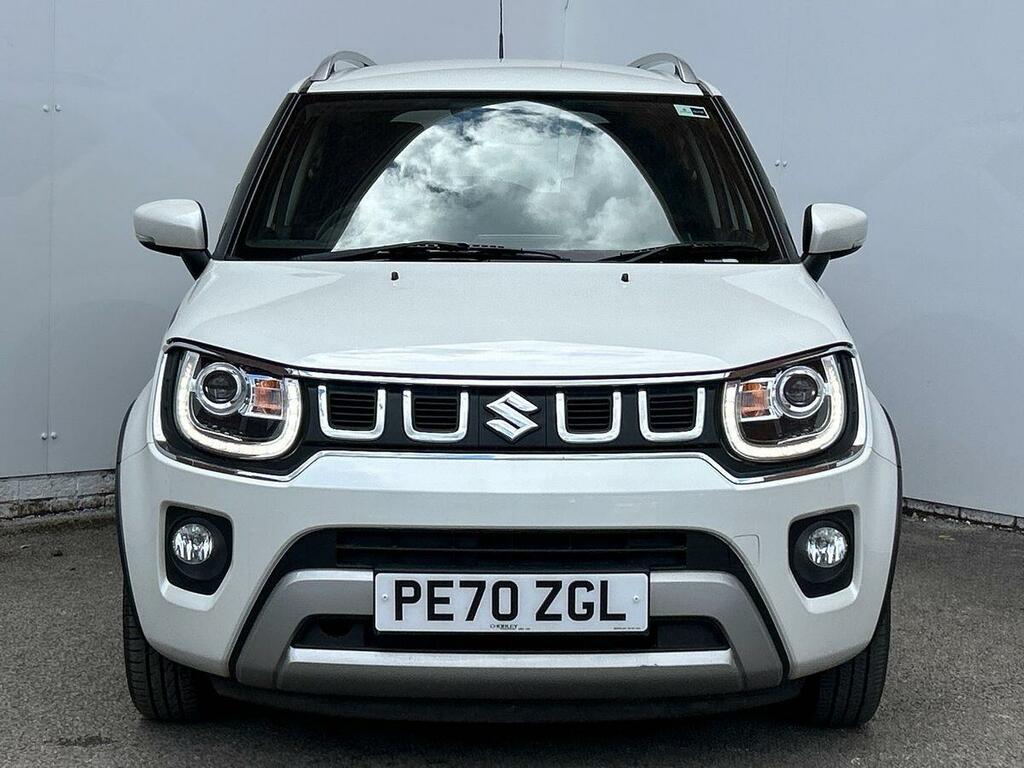 Suzuki Ignis 1.2 Dualjet Mhev Sz5 Hatchback Hybrid M PE70ZGL White #4