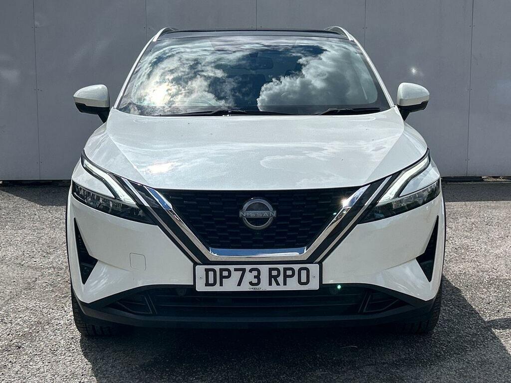 Nissan Qashqai 1.3 Dig-t Mhev Tekna Suv Hybrid DP73RPO White #4