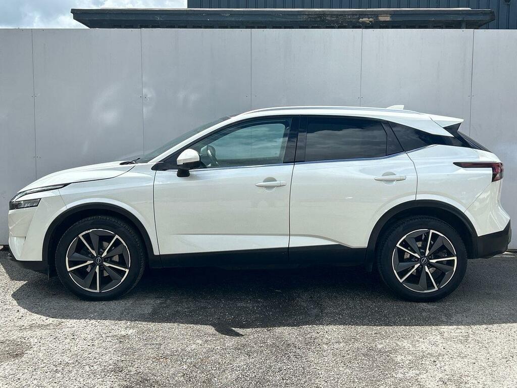 Nissan Qashqai 1.3 Dig-t Mhev Tekna Suv Hybrid DP73RPO White #6