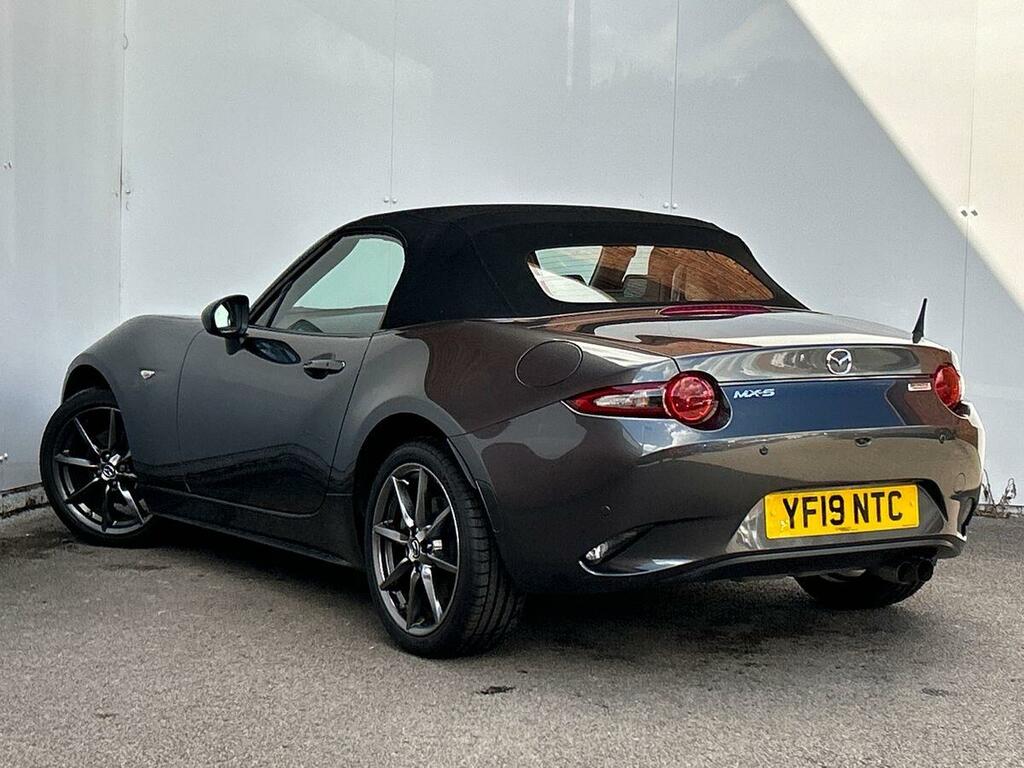 Mazda MX-5 2.0 Skyactiv-g Gt Sport Nav Convertible Petro YF19NTC Grey #3