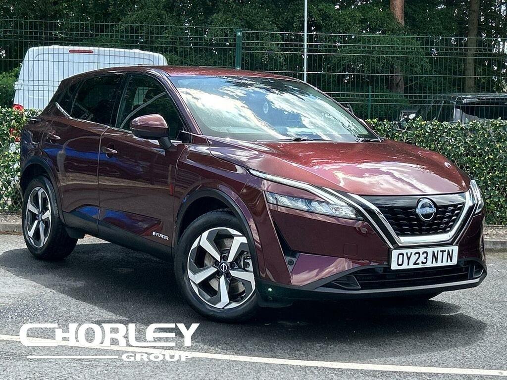 Nissan Qashqai 1.5 H E-power N-connecta Suv Hybrid Aut OY23NTN Red