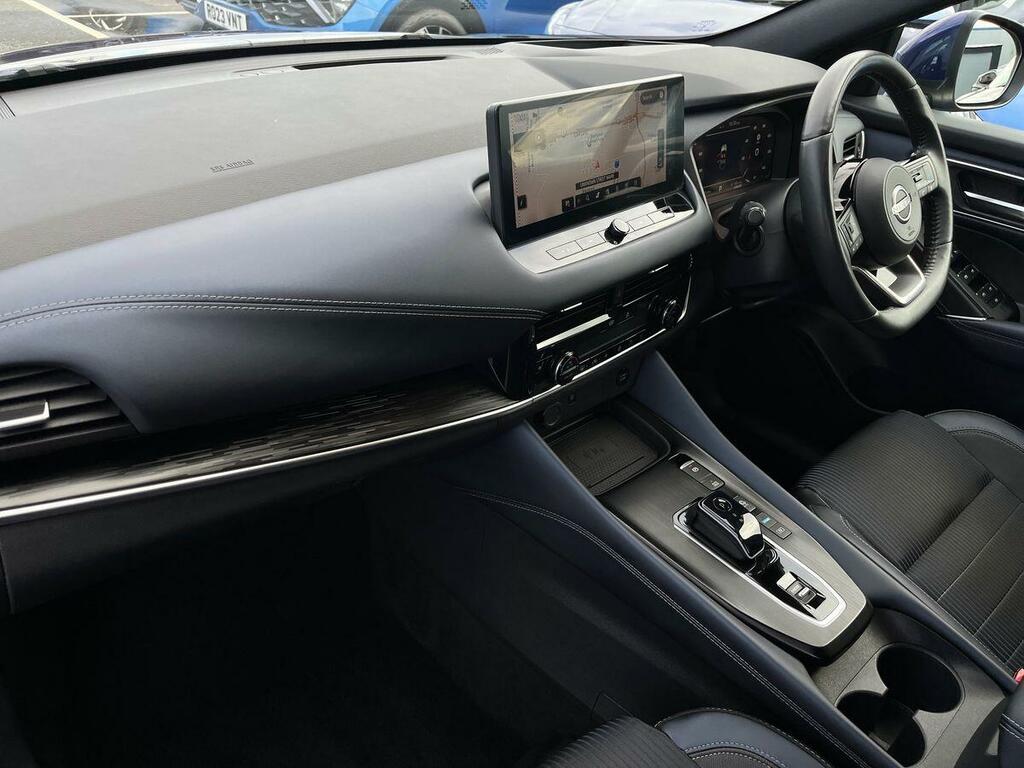 Nissan Qashqai 1.5 H E-power Tekna Suv Hybrid Eur GK72FKA Blue #2