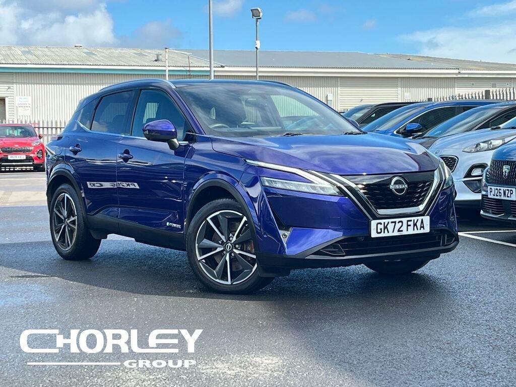 Nissan Qashqai 1.5 H E-power Tekna Suv Hybrid Eur GK72FKA Blue