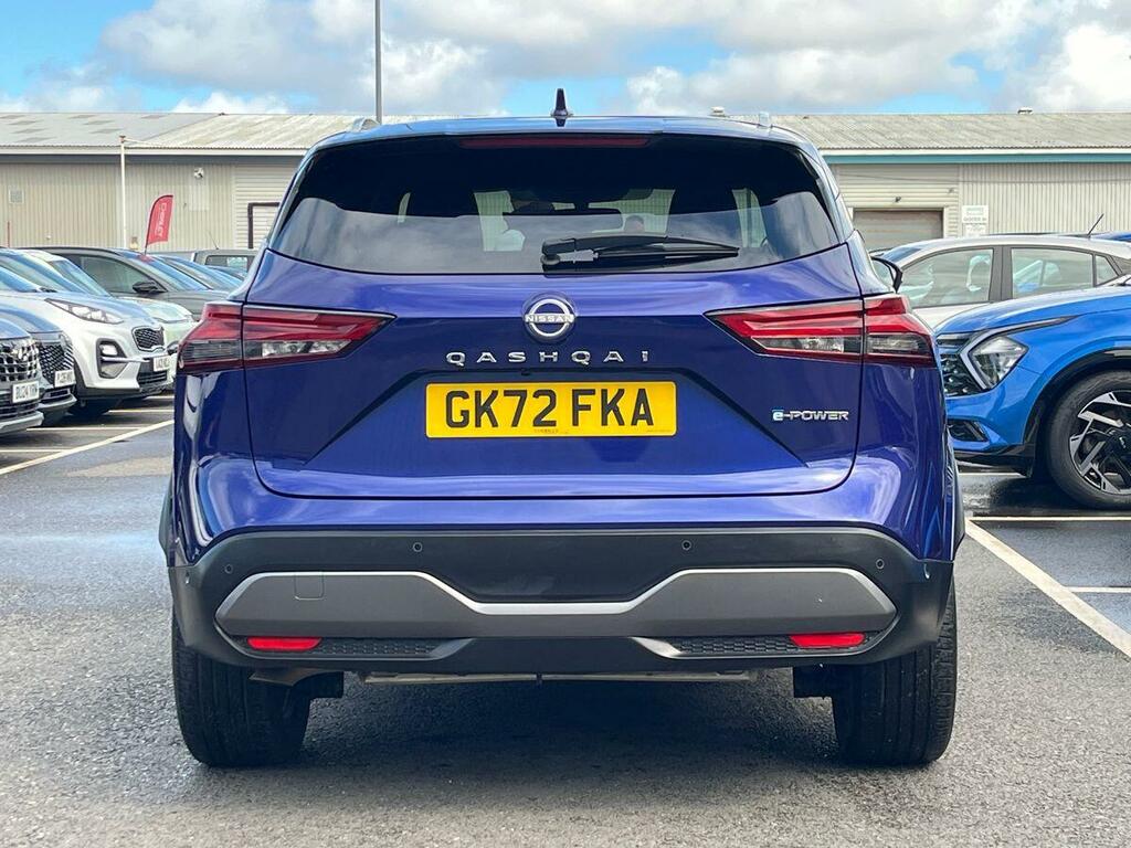 Nissan Qashqai 1.5 H E-power Tekna Suv Hybrid Eur GK72FKA Blue #5