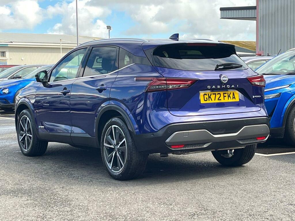 Nissan Qashqai 1.5 H E-power Tekna Suv Hybrid Eur GK72FKA Blue #3